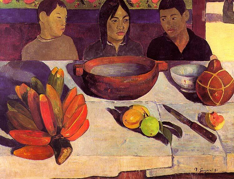 Paul Gauguin The Meal oil painting image